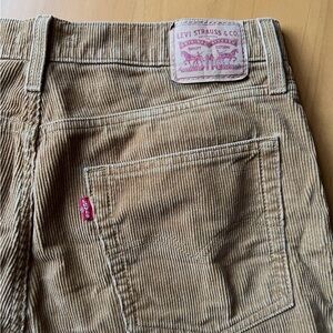 Levi's Brown Corduroy 94' Baggy Pants SIZE 31